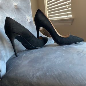 Black Suede High heels